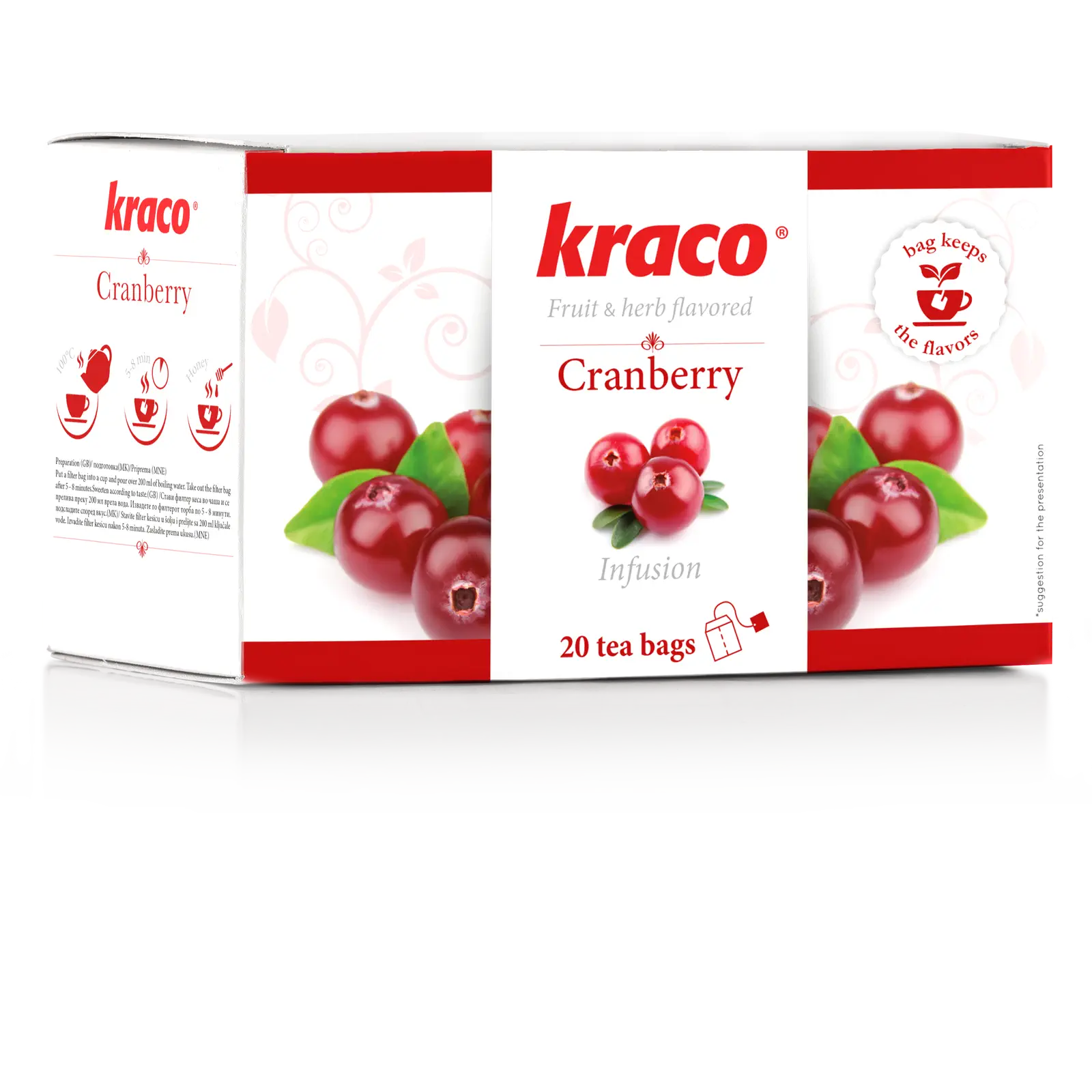 Kraco, Çaj Brusnicë